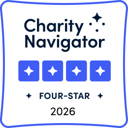 Charity Navigator 4-star rating
