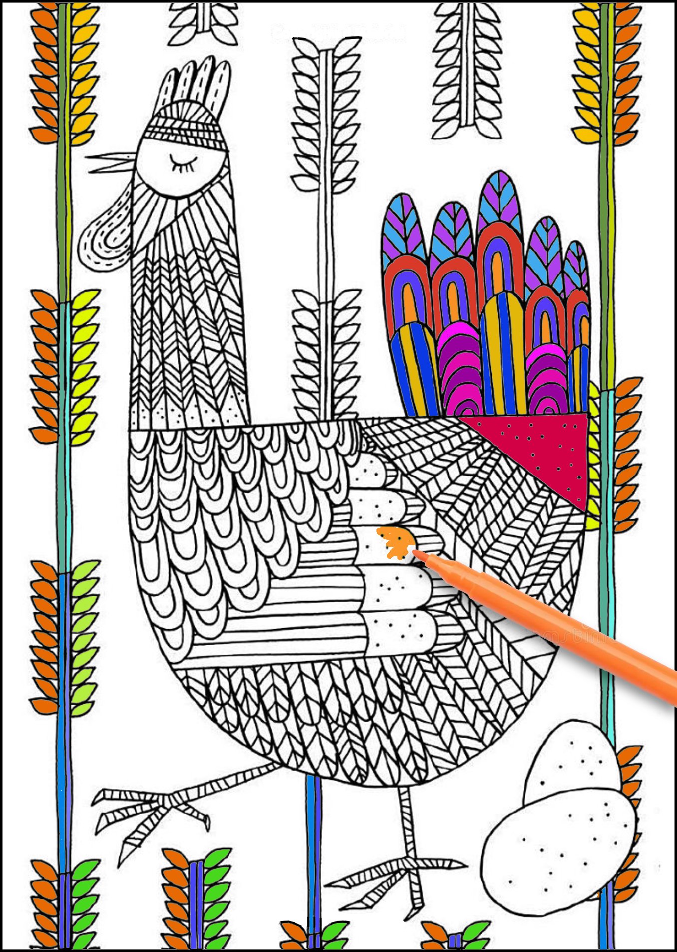 Adult Coloring Books Go Beyond the Lines